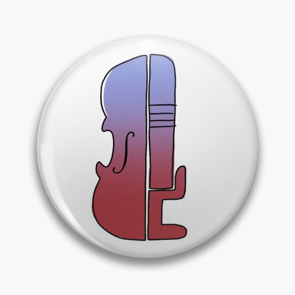 Item preview, Violin Mic Logo designed and sold by musiblepodcast.