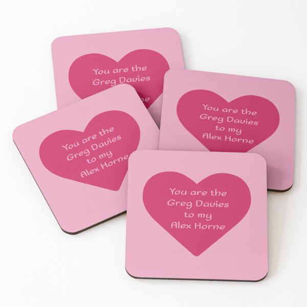 Item preview, You are the Greg Davies to my Alex Horne: Taskmaster Valentine [bright pink] designed and sold by bellatierra.