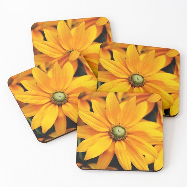 Item preview, Close up of yellow and orange Daisy flower head in summer designed and sold by Michaelerch.