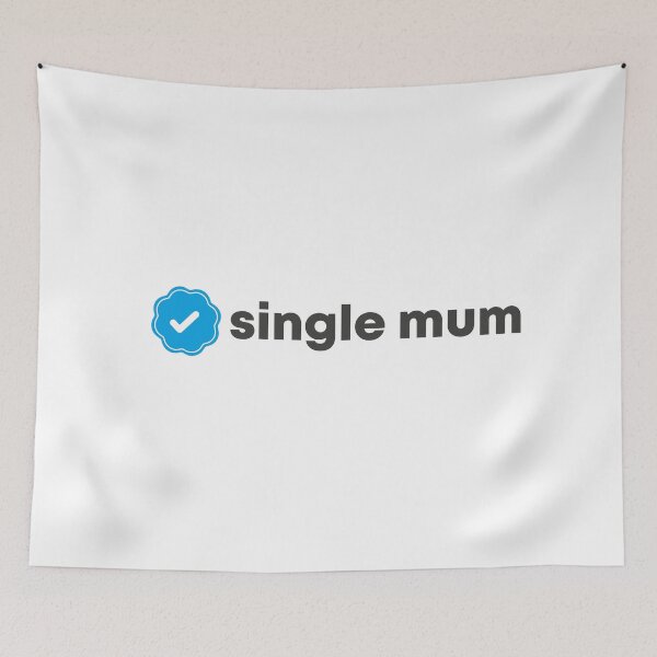Item preview, Verified Check Single Mum designed and sold by WASABISQUID.