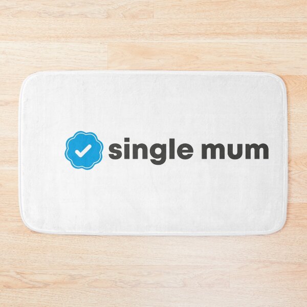 Item preview, Verified Check Single Mum designed and sold by WASABISQUID.