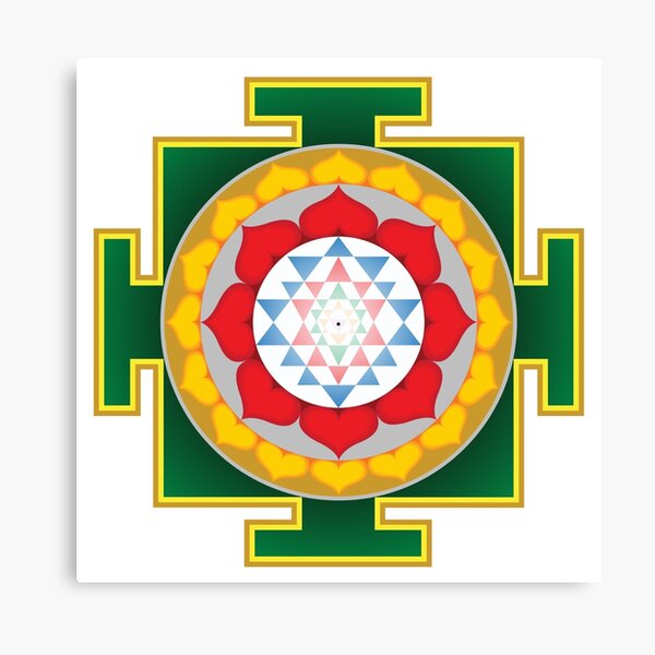 Item preview, Sri Yantra colours designed and sold by Milan Sensiart.