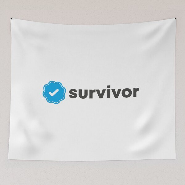Item preview, Verified Check Survivor designed and sold by WASABISQUID.
