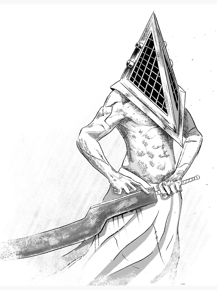 How To Draw Pyramid Head 