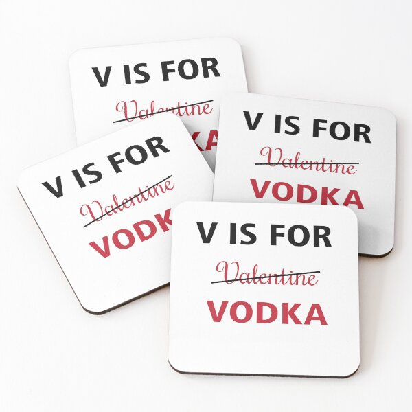 Item preview, V IS FOR VODKA designed and sold by MallsD.