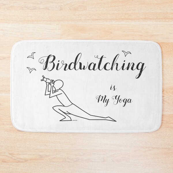 Item preview, Birdwatching is My Yoga (Black) designed and sold by Shico.