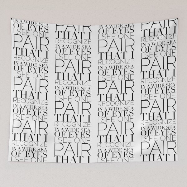 Item preview, In a wide sea of eyes I see one pair that I recognize  designed and sold by Livelifeloveart.