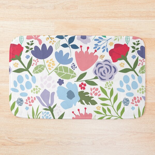 Artikelvorschau, Spring Floral Repeating Pattern Print entworfen und verkauft von LouiseFranksArt.