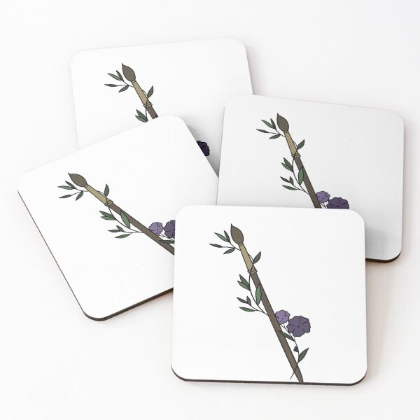 Item preview, floral paintbrush designed and sold by aw718.