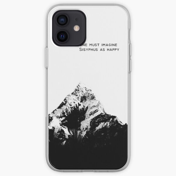 One Must Imagine Sisyphus as Happy iPhone Soft Case