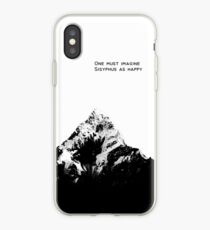 Vinilo o funda para iPhone Uno debe imaginar a Sísifo como feliz