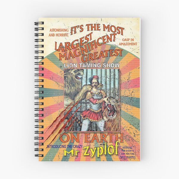Item preview, Crazy My Zyplofs Lion Taming Circus. Retro Style. designed and sold by Sally Baker.