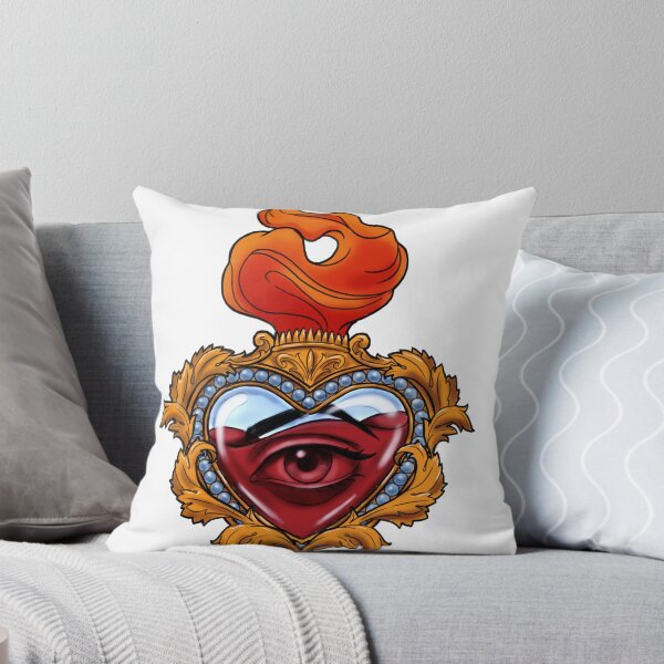 Item preview, Flaming heart  designed and sold by taggink.