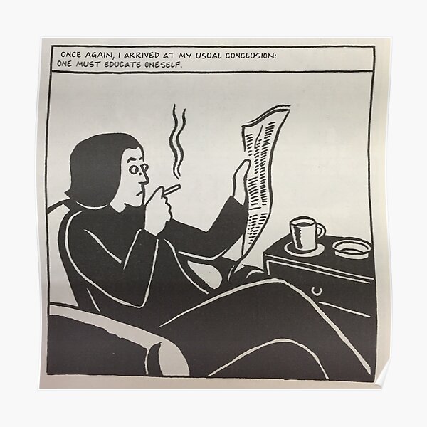 Persepolis - Educate Oneself Poster