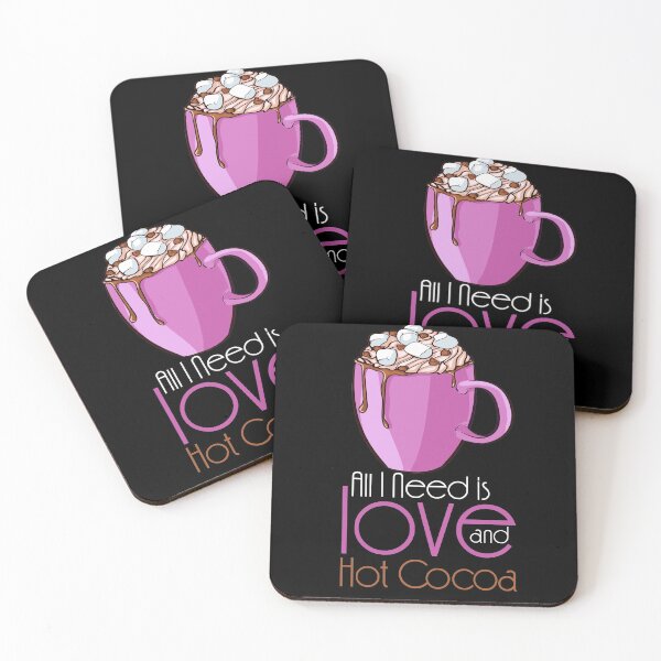 Item preview, All I Need Is Love And Hot Cocoa designed and sold by wildbest.