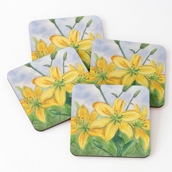 Item preview, Yellow lilies designed and sold by Jodi Wade.