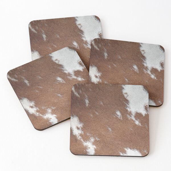 Item preview, Faux Brown Cow-hide Painting designed and sold by cadinera.
