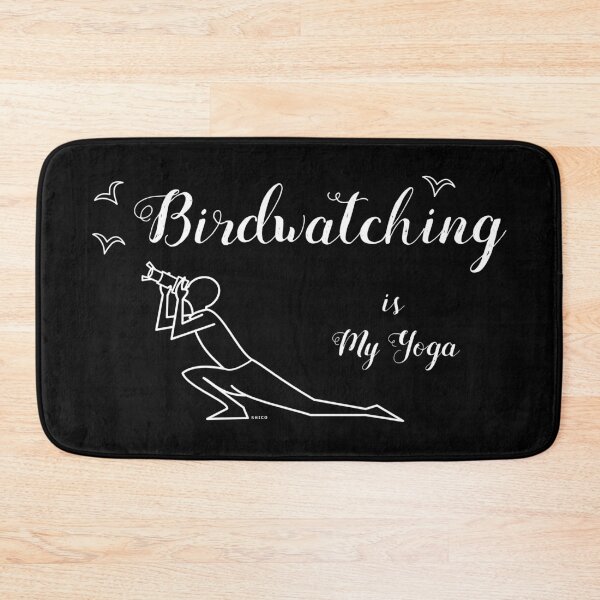Item preview, Birdwatching is My Yoga (White) designed and sold by Shico.
