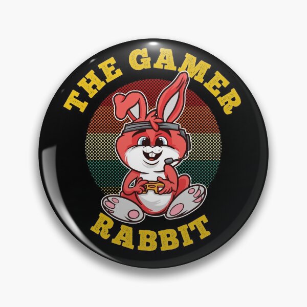 Item preview, The Gamer Rabbit an Easter Gift Idea designed and sold by Frosty1489.