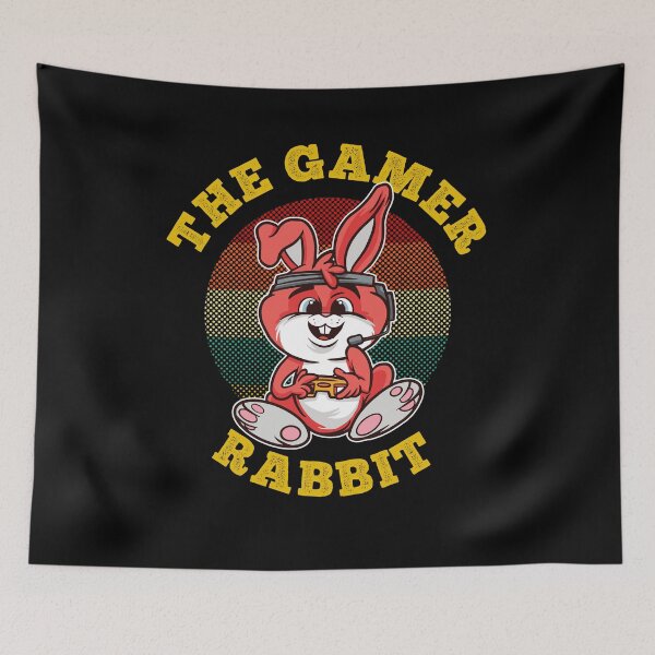 Item preview, The Gamer Rabbit an Easter Gift Idea designed and sold by Frosty1489.