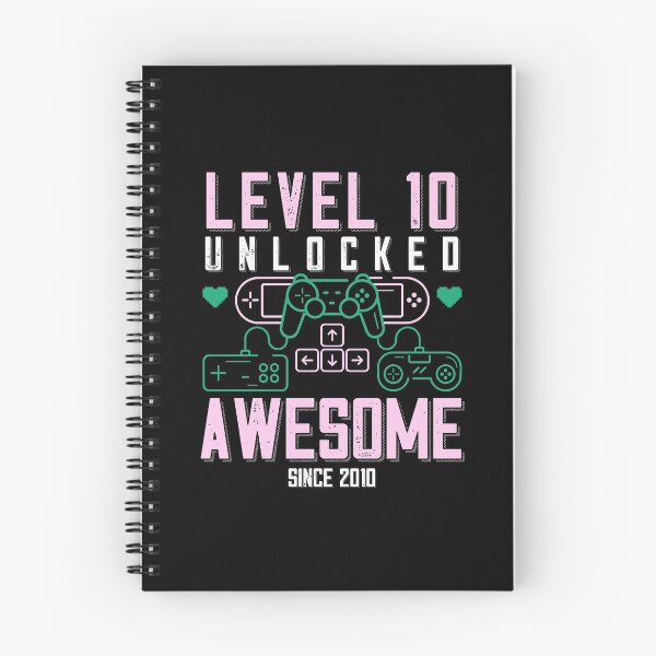 Item preview, Level 10 Unlocked 10th Birthday designed and sold by titanosdesign.