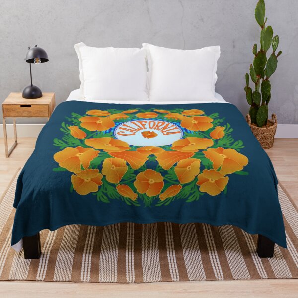 Item preview, California Poppy Wildflower Superbloom Pride designed and sold by spatiumnatura.