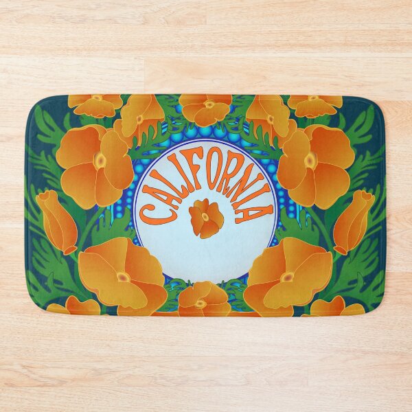 Item preview, California Poppy Wildflower Superbloom Pride designed and sold by spatiumnatura.