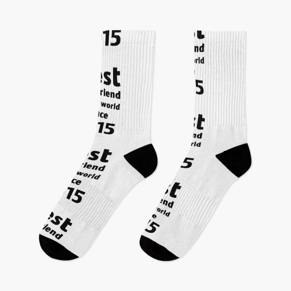 Item preview, Best girlfriend in the world since 2015 designed and sold by wasserberg.