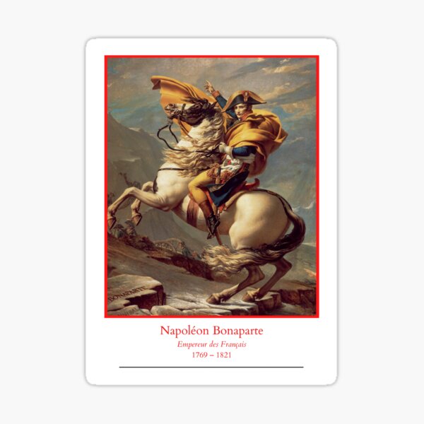 Napoléon Bonaparte Sticker
