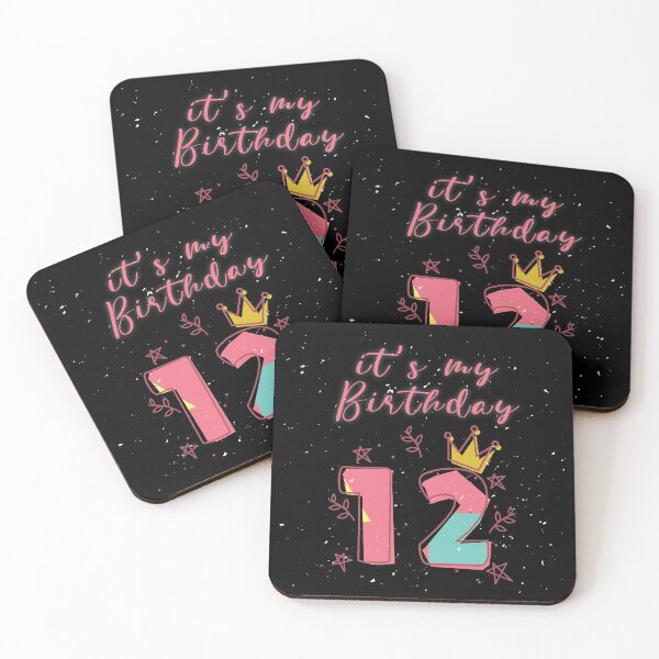 Item preview, Twelfth Birthday 12th Birthday designed and sold by titanosdesign.