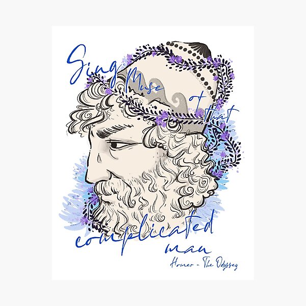 Odysseus (Botanical) Photographic Print