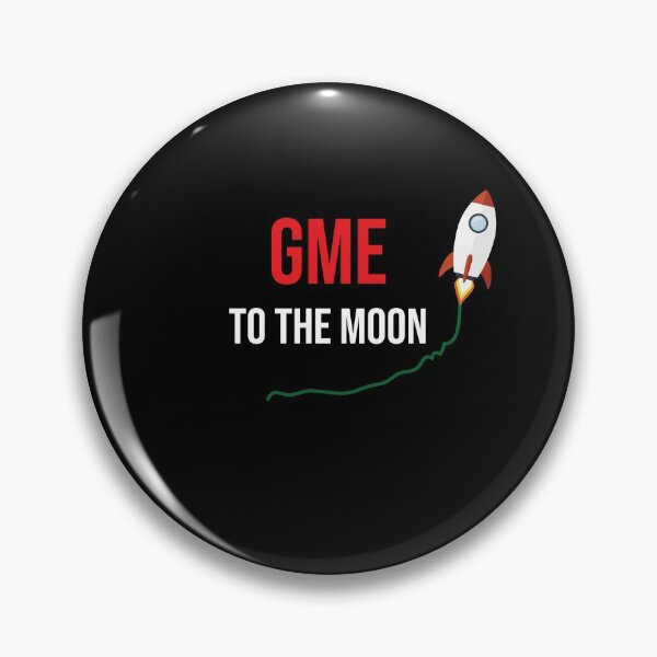 Item preview, GME to the moon meme designed and sold by MerlinTea.