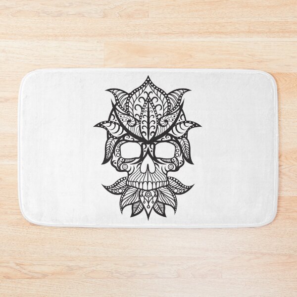 Item preview, Sugar Skull Floral Design Day of the Dead Dia De Los Muertos Mardi Gras Sugar Skull designed and sold by OopteesLydia.