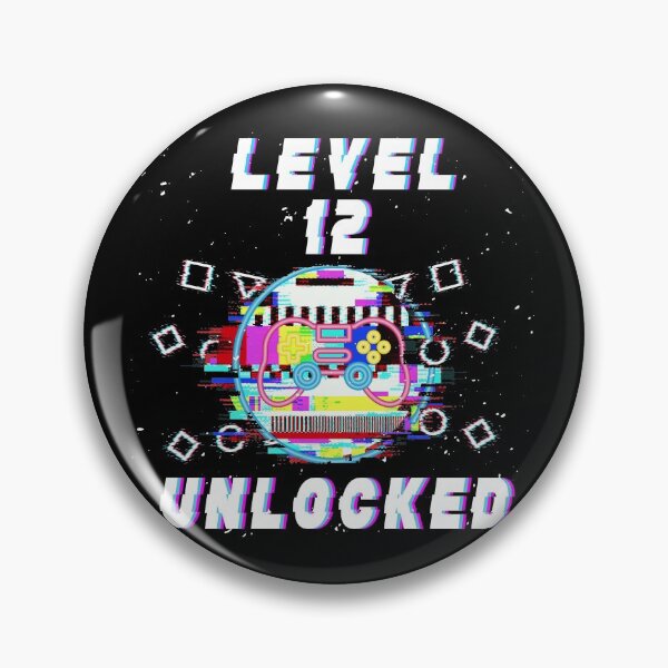 Artikelvorschau, Level 12 freigeschaltet 12. Geburtstag entworfen und verkauft von titanosdesign.