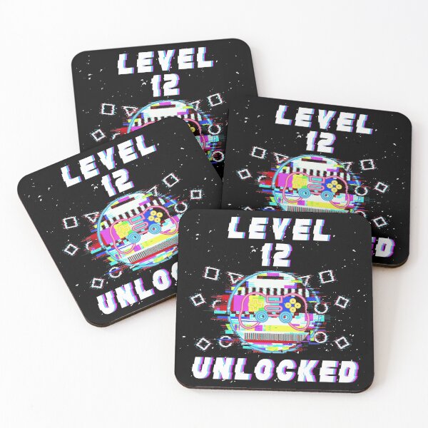 Item preview, Level 12 Unlocked 12th Birthday designed and sold by titanosdesign.