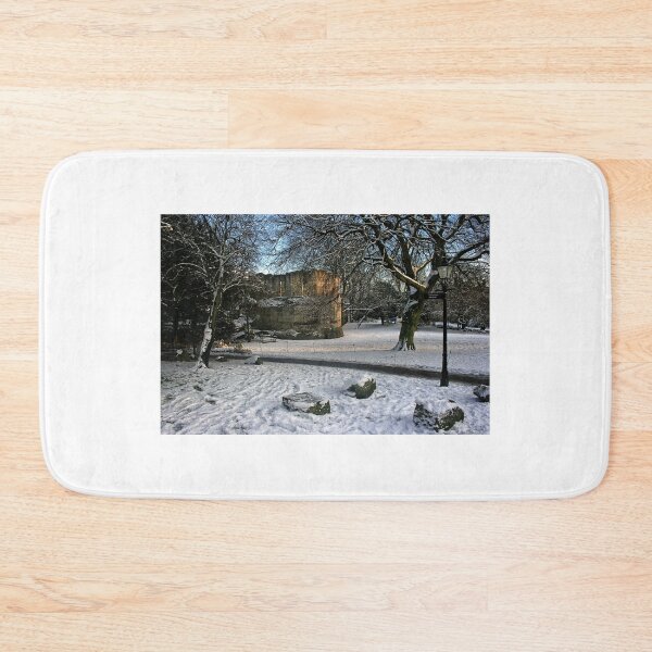 Item preview, Snow around the Roman Multangular Tower  designed and sold by leephotoofyork.