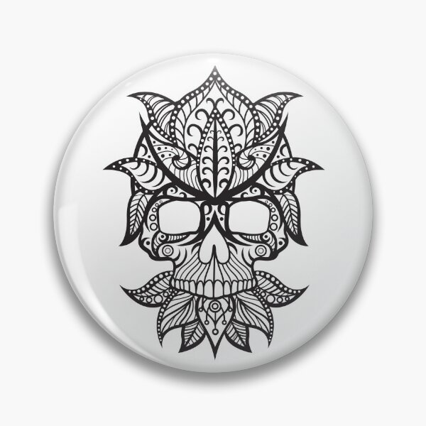 Artikelvorschau, Sugar Skull Floral Design Tag der Toten Dia De Los Muertos Mardi Gras Sugar Skull (s) entworfen und verkauft von OopteesLydia.