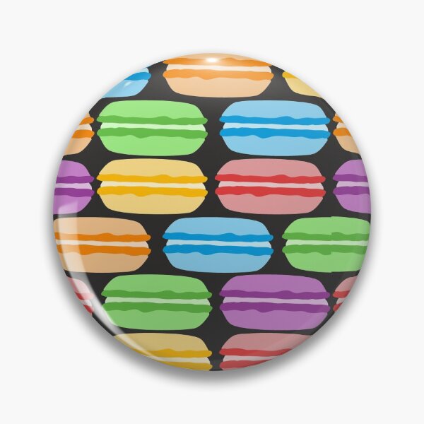 Item preview, rainbow macarons designed and sold by micraelle.