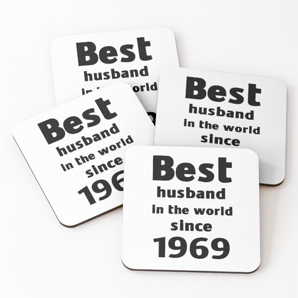 Item preview, Best husband in the world since 1969 designed and sold by wasserberg.