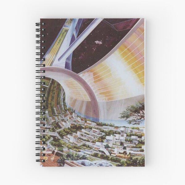 Item preview, Vintage RetroFuturism Landscape designed and sold by xostarboyxo.