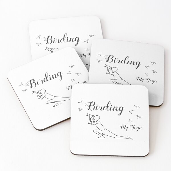 Item preview, Birding is My Yoga (Black) designed and sold by Shico.