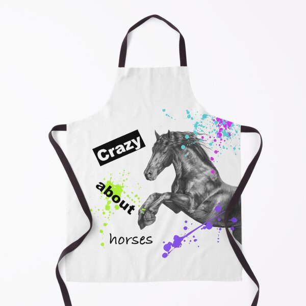 Item preview, Crazy about friesian horses designed and sold by IrynaHorseArt.