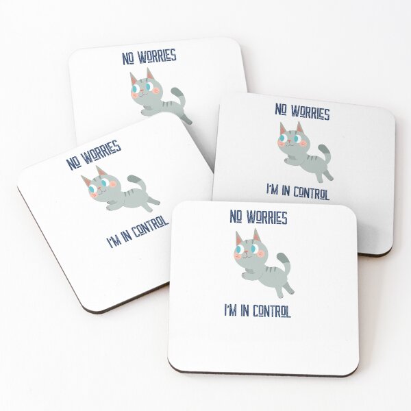 Item preview, Funny Cat No Worries I'm in Control designed and sold by JerseyBoysTees.