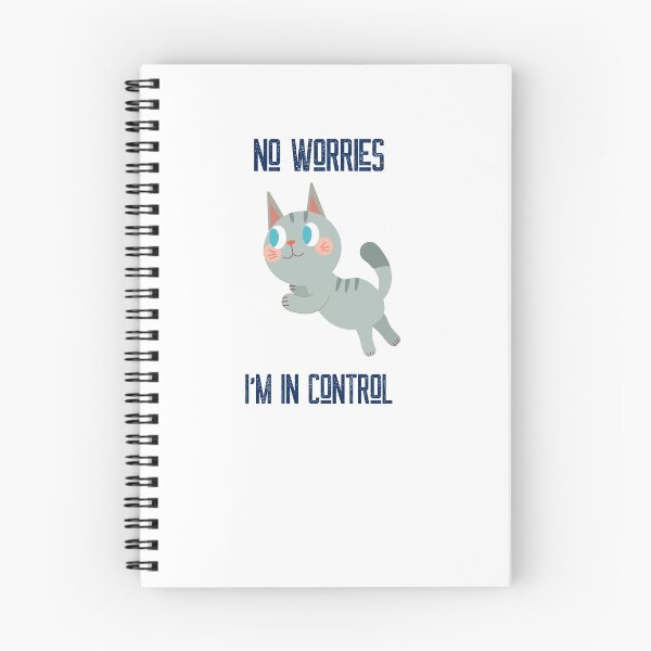 Item preview, Funny Cat No Worries I'm in Control designed and sold by JerseyBoysTees.