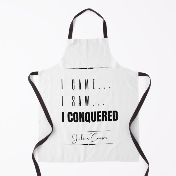 Item preview, Julius Caesar Inspirational Historical Quote- “I came, I saw, I conquered.” designed and sold by QuoteActually.