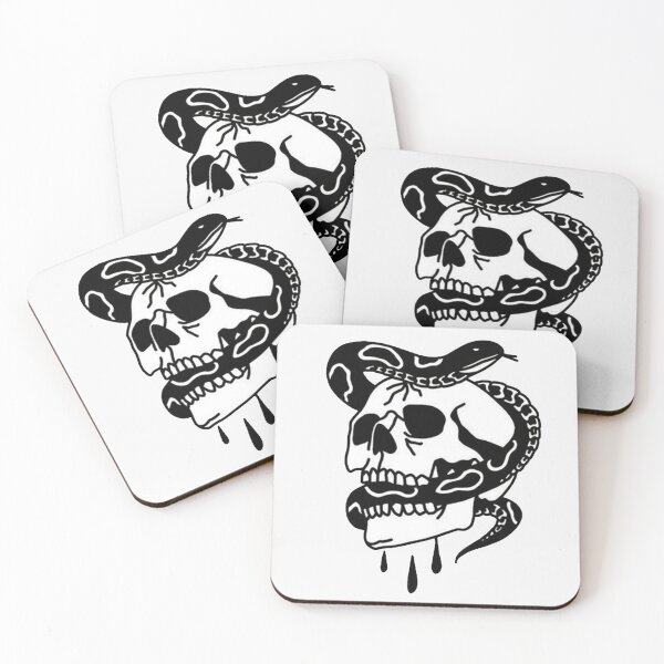 Item preview,  snake in the skull designed and sold by periodart.