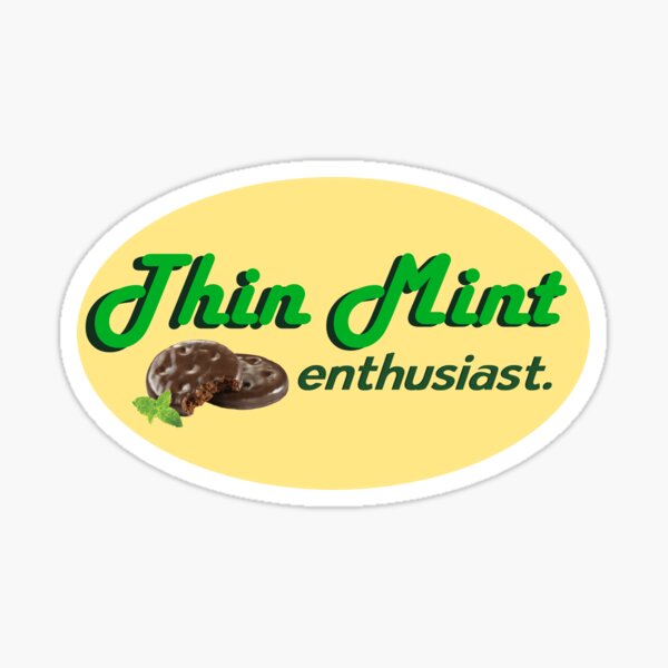 Thin Mint Enthusiast Sticker