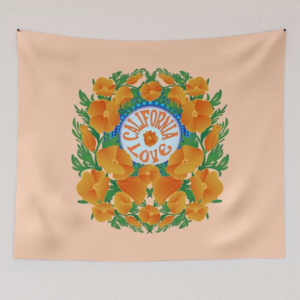 Item preview, California Love Poppy Wildflower Superbloom designed and sold by spatiumnatura.