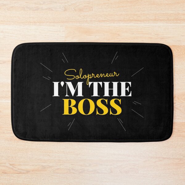 Item preview, Solopreneur I'm The Boss designed and sold by MikesPoD.