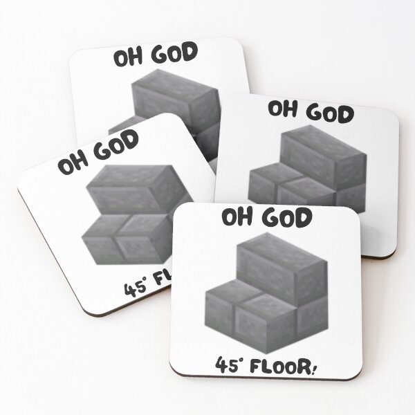Item preview, OH GOD 45 DEGREE FLOOR designed and sold by notakename.